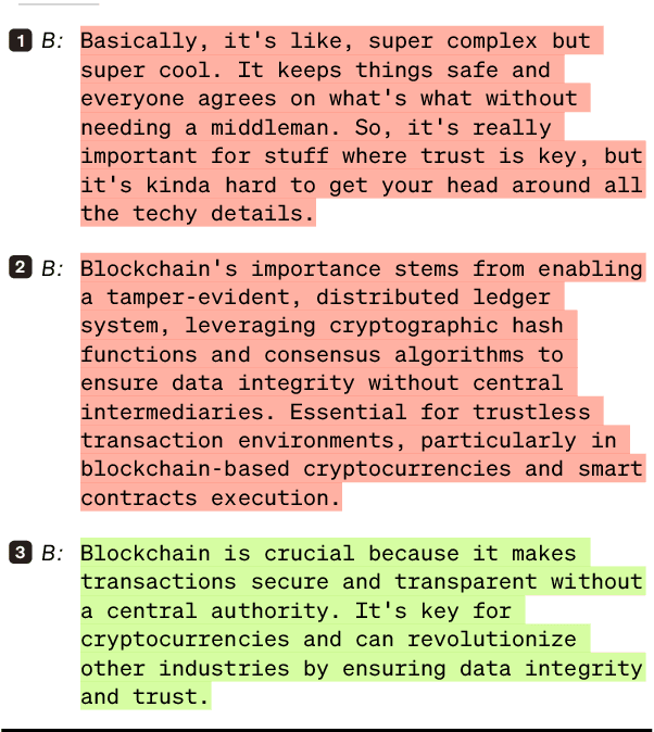 Figure 4 for Language Models in Dialogue: Conversational Maxims for Human-AI Interactions