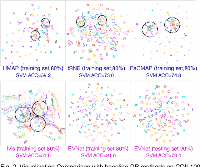 Figure 4 for EVNet: An Explainable Deep Network for Dimension Reduction