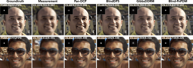 Figure 3 for Plug-and-Play Posterior Sampling for Blind Inverse Problems