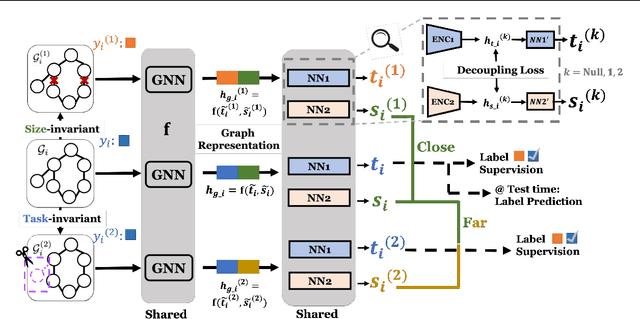 Figure 1 for Enhancing Size Generalization in Graph Neural Networks through Disentangled Representation Learning