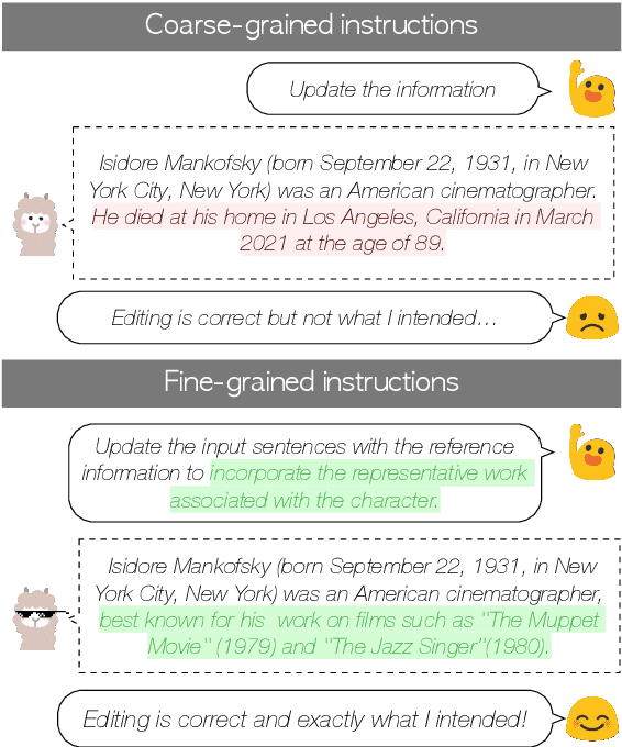 Figure 1 for XATU: A Fine-grained Instruction-based Benchmark for Explainable Text Updates