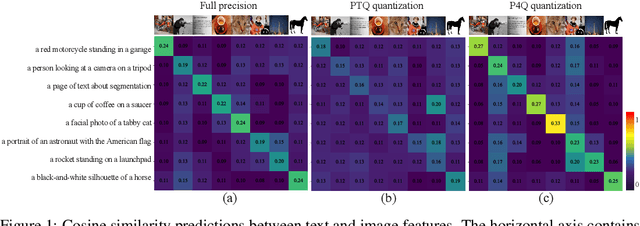 Figure 1 for P4Q: Learning to Prompt for Quantization in Visual-language Models