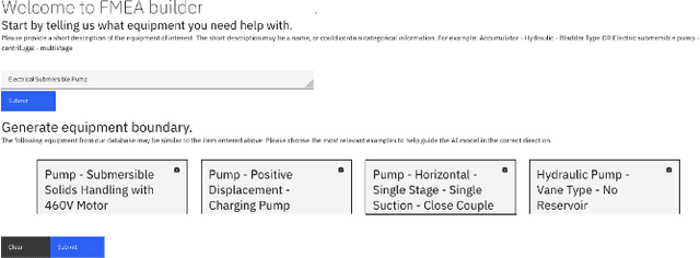 Figure 4 for FMEA Builder: Expert Guided Text Generation for Equipment Maintenance