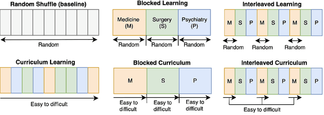 Figure 1 for Fine-tuning Large Language Models with Human-inspired Learning Strategies in Medical Question Answering