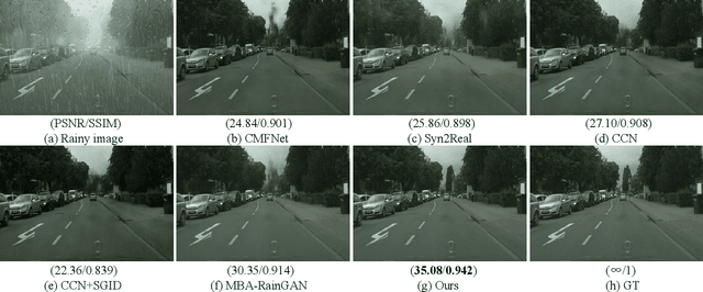 Figure 1 for Joint Depth Estimation and Mixture of Rain Removal From a Single Image