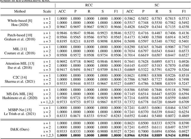 Figure 4 for Data and Knowledge Co-driving for Cancer Subtype Classification on Multi-Scale Histopathological Slides