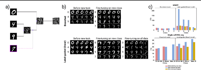 Figure 2 for Hierarchically branched diffusion models for efficient and interpretable multi-class conditional generation