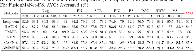 Figure 4 for Pay Less On Clinical Images: Asymmetric Multi-Modal Fusion Method For Efficient Multi-Label Skin Lesion Classification