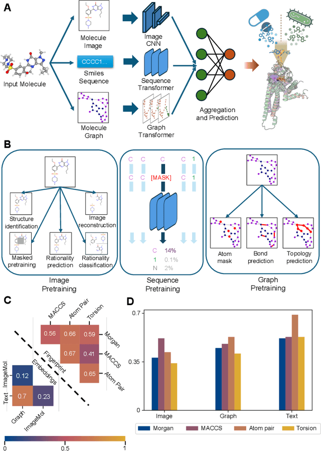 Figure 1 for Multi-view biomedical foundation models for molecule-target and property prediction