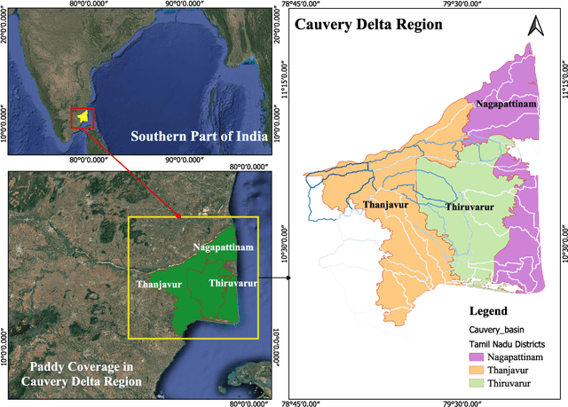 Figure 1 for A multi-temporal multi-spectral attention-augmented deep convolution neural network with contrastive learning for crop yield prediction