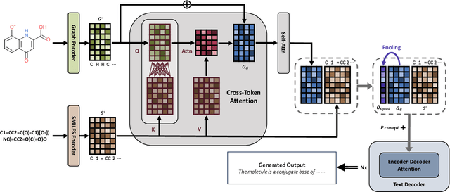 Figure 3 for GraphT5: Unified Molecular Graph-Language Modeling via Multi-Modal Cross-Token Attention