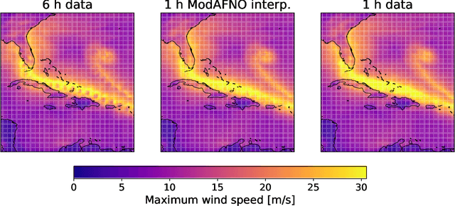 Figure 4 for Modulated Adaptive Fourier Neural Operators for Temporal Interpolation of Weather Forecasts