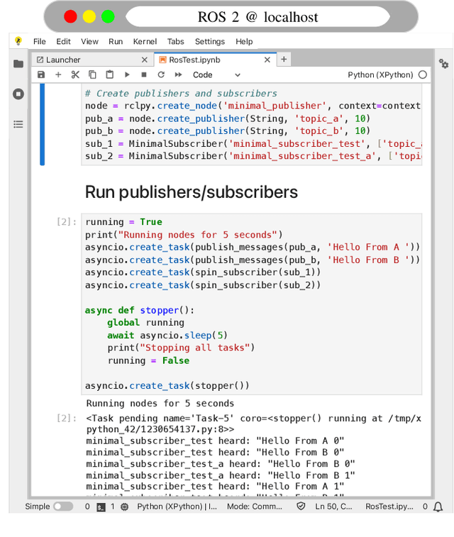 Figure 1 for ROS2WASM: Bringing the Robot Operating System to the Web