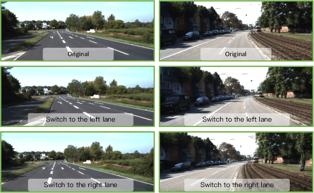 Figure 1 for GGS: Generalizable Gaussian Splatting for Lane Switching in Autonomous Driving