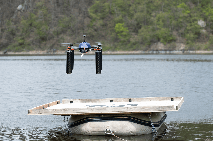 Figure 1 for Landing a UAV in Harsh Winds and Turbulent Open Waters