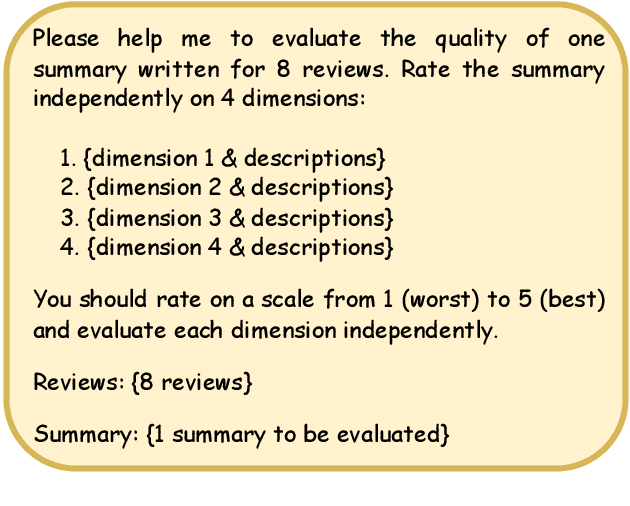 Figure 4 for OpinSummEval: Revisiting Automated Evaluation for Opinion Summarization