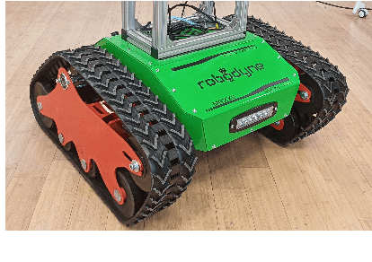 Figure 1 for Pseudo-kinematic trajectory control of tracked vehicles