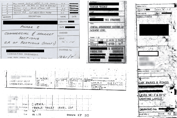 Figure 3 for Title block detection and information extraction for enhanced building drawings search