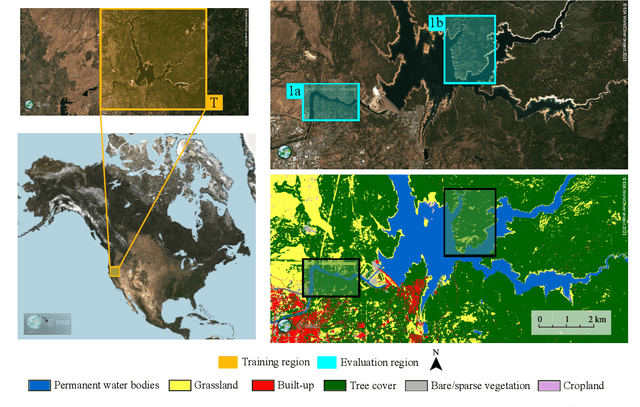 Figure 3 for Recursive classification of satellite imaging time-series: An application to water and land cover mapping