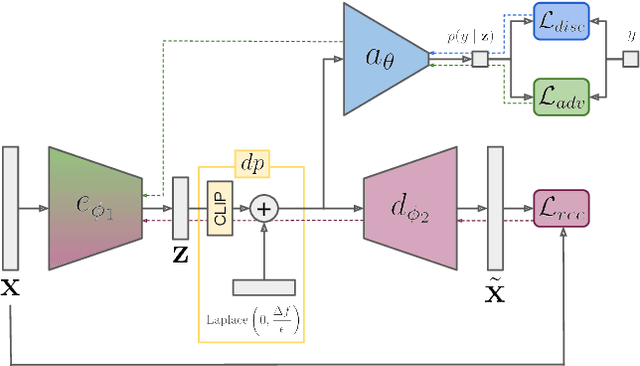 Figure 1 for Differentially Private Adversarial Auto-Encoder to Protect Gender in Voice Biometrics