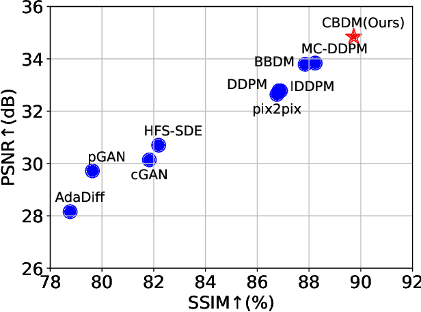 Figure 1 for Cycle-Consistent Bridge Diffusion Model for Accelerated MRI Reconstruction