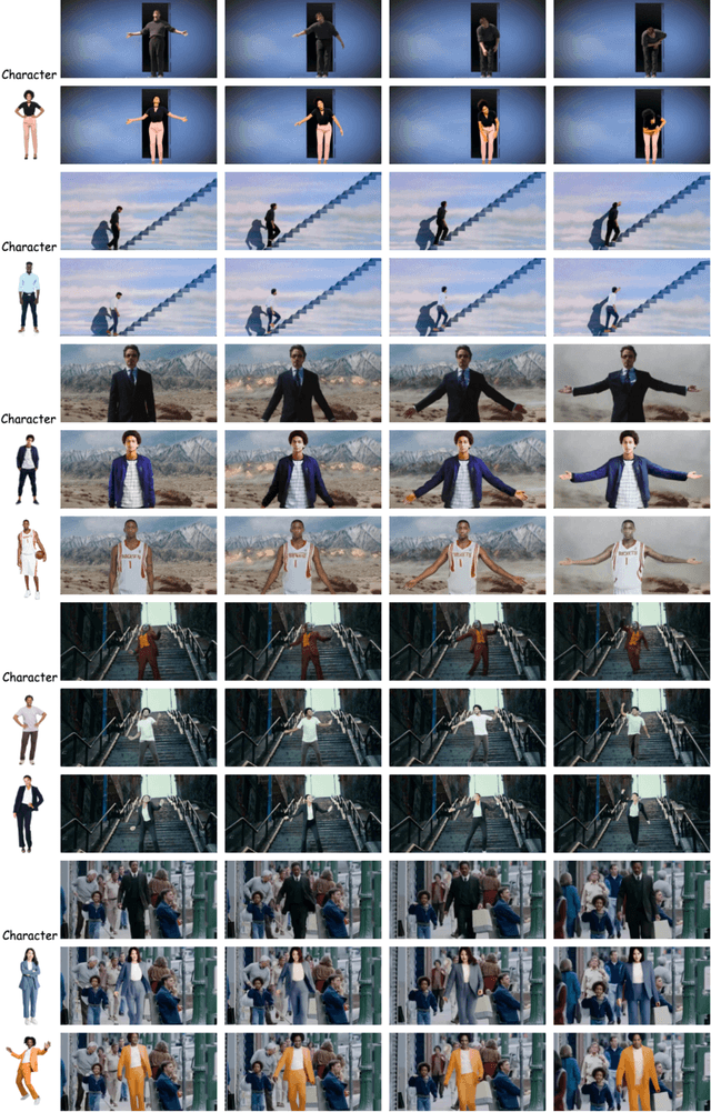 Figure 4 for MovieCharacter: A Tuning-Free Framework for Controllable Character Video Synthesis