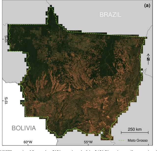 Figure 1 for Mapping Tropical Forest Cover and Deforestation with Planet NICFI Satellite Images and Deep Learning in Mato Grosso State (Brazil) from 2015 to 2021