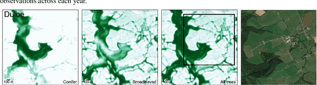 Figure 2 for Dargana: fine-tuning EarthPT for dynamic tree canopy mapping from space