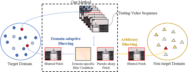 Figure 1 for Domain-adaptive Video Deblurring via Test-time Blurring