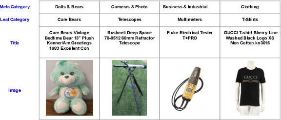 Figure 1 for ITEm: Unsupervised Image-Text Embedding Learning for eCommerce