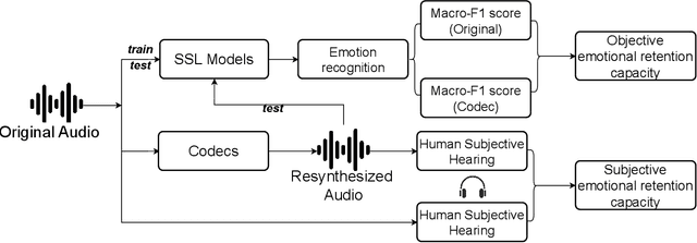 Figure 1 for EMO-Codec: An In-Depth Look at Emotion Preservation capacity of Legacy and Neural Codec Models With Subjective and Objective Evaluations