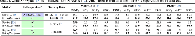 Figure 1 for E-RayZer: Self-supervised 3D Reconstruction as Spatial Visual Pre-training