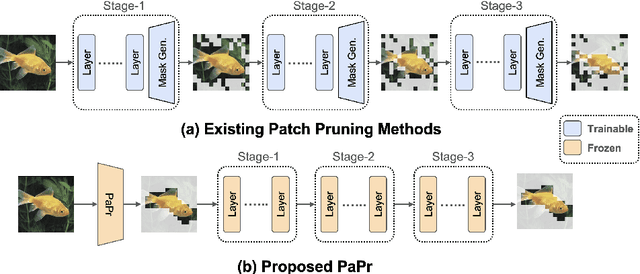 Figure 1 for PaPr: Training-Free One-Step Patch Pruning with Lightweight ConvNets for Faster Inference