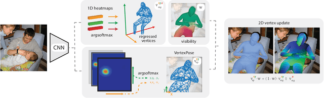 Figure 4 for MeshPose: Unifying DensePose and 3D Body Mesh reconstruction