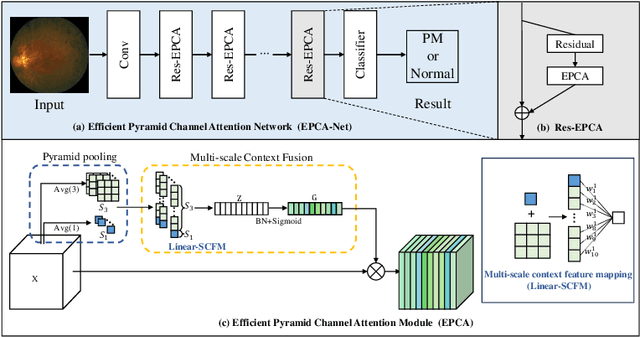 Figure 3 for Efficient Pyramid Channel Attention Network for Pathological Myopia Detection