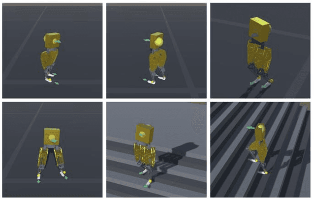 Figure 3 for Agile and versatile bipedal robot tracking control through reinforcement learning