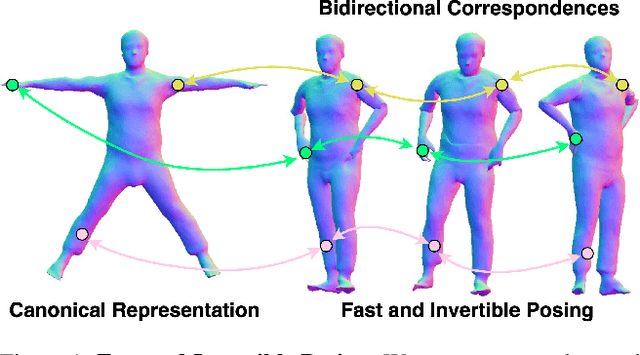 Figure 1 for Invertible Neural Skinning