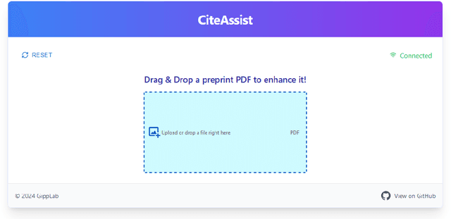 Figure 2 for CiteAssist: A System for Automated Preprint Citation and BibTeX Generation