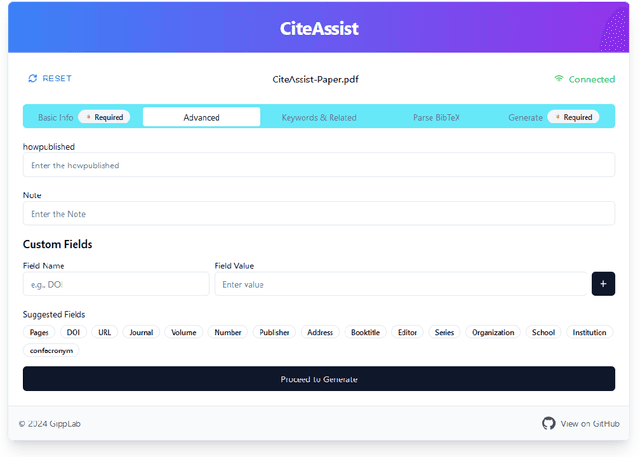 Figure 4 for CiteAssist: A System for Automated Preprint Citation and BibTeX Generation