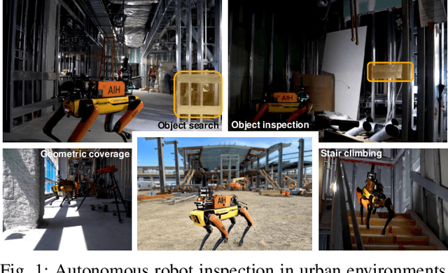 Figure 1 for Semantic Belief Behavior Graph: Enabling Autonomous Robot Inspection in Unknown Environments