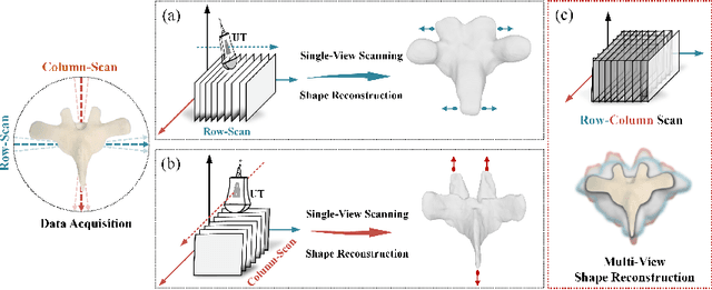 Figure 1 for RoCoSDF: Row-Column Scanned Neural Signed Distance Fields for Freehand 3D Ultrasound Imaging Shape Reconstruction