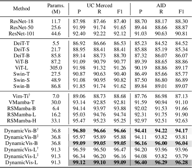 Figure 4 for DynamicVis: An Efficient and General Visual Foundation Model for Remote Sensing Image Understanding