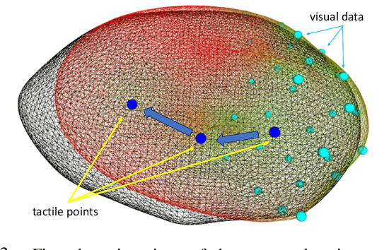 Figure 3 for Proactive tactile exploration for object-agnostic shape reconstruction from minimal visual priors