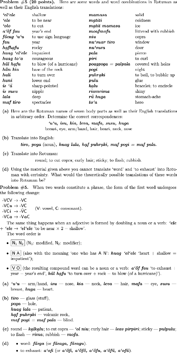 Figure 1 for IOLBENCH: Benchmarking LLMs on Linguistic Reasoning