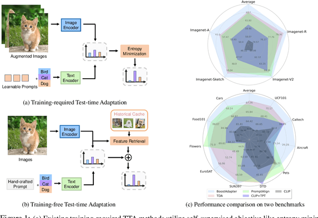 Figure 1 for BoostAdapter: Improving Vision-Language Test-Time Adaptation via Regional Bootstrapping