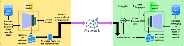 Figure 1 for Framework for Co-distillation Driven Federated Learning to Address Class Imbalance in Healthcare