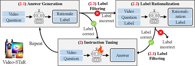 Figure 3 for Video-STaR: Self-Training Enables Video Instruction Tuning with Any Supervision