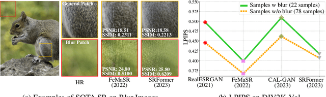 Figure 1 for A New Dataset and Framework for Real-World Blurred Images Super-Resolution