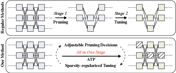 Figure 1 for All-in-One Tuning and Structural Pruning for Domain-Specific LLMs