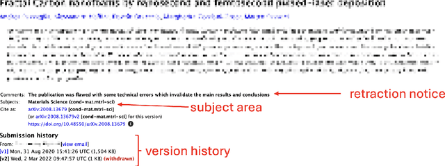 Figure 1 for WithdrarXiv: A Large-Scale Dataset for Retraction Study